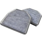 マーレ （Mahle） エアコンフィルター 活性炭脱臭タイプ メルセデスベンツ SLクラス SLR車他用 縦190mm 横213mm 高さ40mm 2個入 LAK 278/S P LAK 278/S P