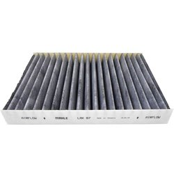 マーレ （Mahle） エアコンフィルター 活性炭脱臭タイプ ルノー ルーテシア カングー車他用 縦232mm 横159mm 高さ30mm LAK 87 LAK 87