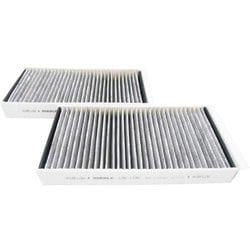 マーレ （Mahle） エアコンフィルター 活性炭脱臭タイプ BMW MINI クーパー車用 縦234mm 横115mm 高さ31mm 2個入 LAK 1156/S LAK 1156/S