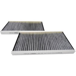 マーレ （Mahle） エアコンフィルター 活性炭脱臭タイプ BMW 7シリーズ車用 縦318mm 横164mm 高さ30mm 2個入 LAO 173/S LAO 173/S