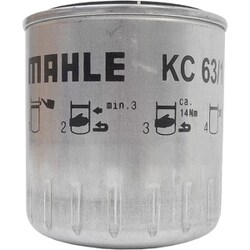 マーレ （Mahle） 燃料フィルター メルセデスベンツ Cクラス Eクラス車用 高さ100×直径87mm ネジ径M12×P1.5 KC 63/1D KC 63/1D