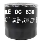 マーレ (Mahle) オイルフィルター イスズ 日産 UD車他用 外径120mm 高さ120mm ネジ径1 1/2-12UNF OC 638 OC 638