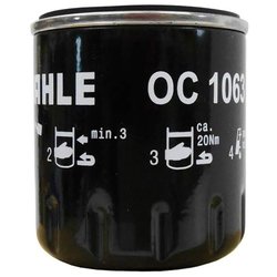 マーレ （Mahle） オイルフィルター ジャガー ランドローバー車用 外径76mm 高さ89mm ネジ径3/4-16UNF OC 1063 OC 1063