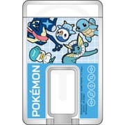 ポケットモンスター MagSafe対応 スタンド付き クリアカードケース みずタイプ POKE-981B