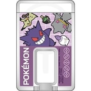ポケットモンスター MagSafe対応 スタンド付き クリアカードケース ゴーストタイプ POKE-981D