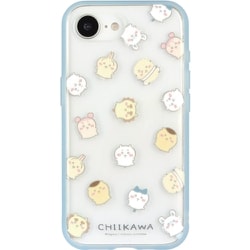 ちいかわ IIII fit Clear iPhone 16e対応 ケース 総柄 CK-69A