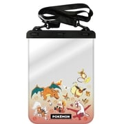 ポケットモンスター タブレット対応 防水ポーチ オレンジ&レッド POKE-969OR