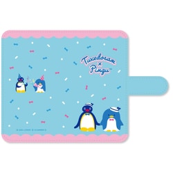 ピングー×タキシードサム マルチフリップカバー M+ レトロ SANPG-01A