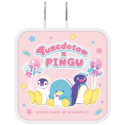 ピングー×タキシードサム USB/USB Type-C ACアダプタ ポップ SANPG-02B