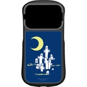 ムーミン【ニョロニョロフェア】 iPhone 15/15 Pro/14/14 Pro/13/13 Pro/12/12 Pro対応 ハイブリッドガラスケース Aタイプ MMN-259A