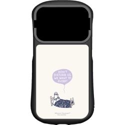 ムーミン【ニョロニョロフェア】 iPhone 15/15 Pro/14/14 Pro/13/13 Pro/12/12 Pro対応 ハイブリッドガラスケース Bタイプ MMN-259B