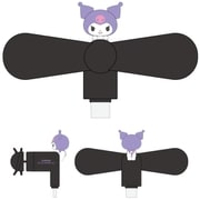 サンリオキャラクターズ コネクタ付き ミニクールファン(USB Type-C) クロミ SANG-539KU