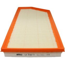 マーレ （Mahle） エアフィルター ベンツ Cクラス CLS車他用 長さ410mm 幅200mm 高さ42.3mm LX 3188/11 LX 3188/11