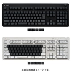キーキヤップセット/タイプキー REALFORCE R3/R3S対応 ダークグレー  54キー 日本語配列 かなレス M0345J