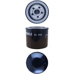 マーレ（MAHLE） 【オイルフィルター】 Spin-on Oil Filters MAZDA 626 V Station Wagon （GW） 2.0 DITD （GWFW） 09.1999-10.2002 OC 205 OC 205