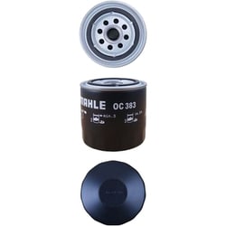 マーレ（MAHLE） 【オイルフィルター】 Spin-on Oil Filters FIAT 131 （131_） 1.6 Super Mirafiori （A） 03.1979-03.1982 OC 383 OC 383