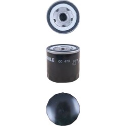 マーレ（MAHLE） 【オイルフィルター】 Spin-on Oil Filters ALFA ROMEO ALFASUD Sprint （902_） 1.5 （902C） 03.1982-12.1988 OC 473 OC 473