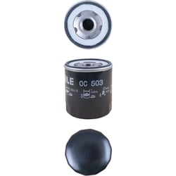 マーレ（MAHLE） 【オイルフィルター】 Spin-on Oil Filters PEUGEOT J5 バス （290P） 2.5 TD 4x4 10.1990-02.1994 OC 503 OC 503
