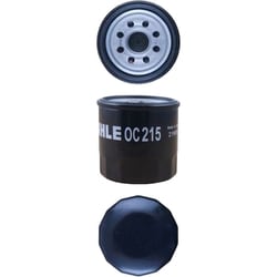 マーレ（MAHLE） 【オイルフィルター】 Spin-on Oil Filters DAIHATSU COPEN （L880_, L881_） 1.3 03.2006-09.2012 OC 215 OC 215