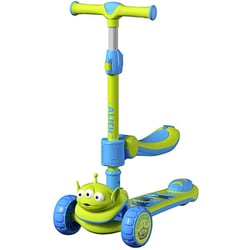 DCA22962-N2 ディズニー 3D折りたたみ式ツイストスクーター 2 in 1 エイリアン