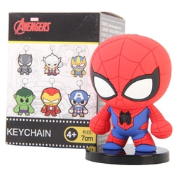 VH19001-S1 MARVEL ドロップグルー スタンディング フィギュア キーチェーン スパイダーマン
