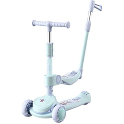 DCA22988-Q3 ディズニー 3D折りたたみ式ツイストスクーター 2 in 1 アナと雪の女王