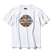 Tシャツ アフリカン バティック Bプリント XL WH SMT25001