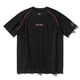 バレーB Tシャツ パイピング ロゴ M BL SMT25021V