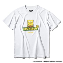 Tシャツ スポンジ・ボブ ロゴ Lサイズ ホワイト SMT25044S