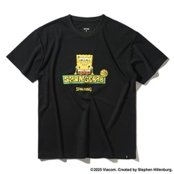 Tシャツ スポンジ・ボブ ロゴ Mサイズ ブラック SMT25044S