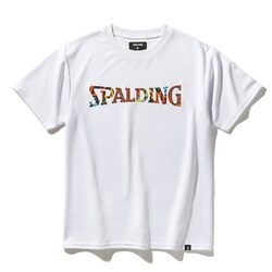 ジュニア Tシャツ アフリカン バティック ロゴ 150cm ホワイト SJT25054