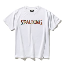 ジュニア Tシャツ アフリカン バティック ロゴ 160cm ホワイト SJT25054