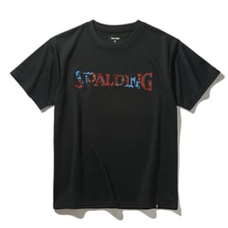 ジュニア Tシャツ アフリカン バティック ロゴ 150cm ブラック SJT25054