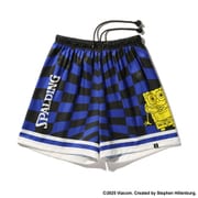 ジュニア 布帛ショーツ スポンジ・ボブ チェッカーフラッグ 150 ディープシー×ブラック SJP25064S
