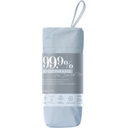日傘 コンパクト 晴雨兼用 50cm 手開き式 UV加工 スモーキーブルー