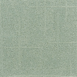 ユニットラグ トランスミット|| 50×50cm 6枚入 ブルーグリーン タイルカーペット 洗える 防ダニ 防炎 UR2214-50BG