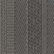 UR2204-50BR [ユニットラグ ケーブルニット||| 50×50cm 6枚入 ブラウン タイルカーペット 洗える 防ダニ 防炎]