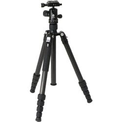 カーボン5段トラベル三脚 雲台セット TA225CJ＋BA25J