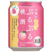 白鶴 ぷるぷる桃酒 3度 240ml [リキュール]