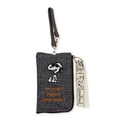 SPCQ-471 PEANUTS キーパスポーチ ボウタイ ブラック ジョー･クール