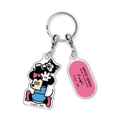 MSDN-010 ディズニー×松本セイジ 2連アクリルキーホルダー ミニーマウス