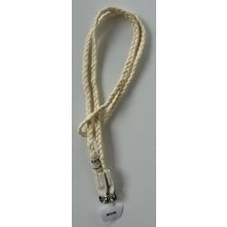 HS-0702 [HOLDTUBE SHOULDER STRAP BRAID ROPE OFF WHITE]