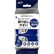 流せるミニウエットテッシュ 大判・厚手 7枚入×6パック