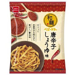 和麺ベビースター 唐辛子しょうゆ味 56g