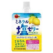 ミネラル 塩ゼリー plusビタミン ひんやりレモンスカッシュ味 150g