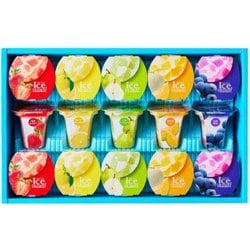 凍らせて食べる アイスデザート～国産フルーツ入り～ 15号 15個入