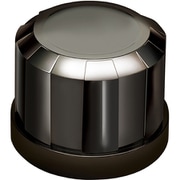 ブラックシャインデコキャップ フロント用 樹脂 33mm 10個入り CV268