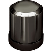 ブラックシャインデコキャップ リア用 樹脂 33mm 10個入り CV269