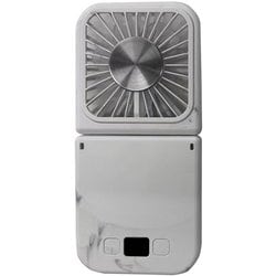 首下げ3WAYファン モザイクグレー YSZ-25015GY