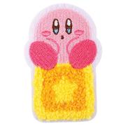HK-5546825BL 星のカービィ モコモコ刺繍ステッカー 星ブロック